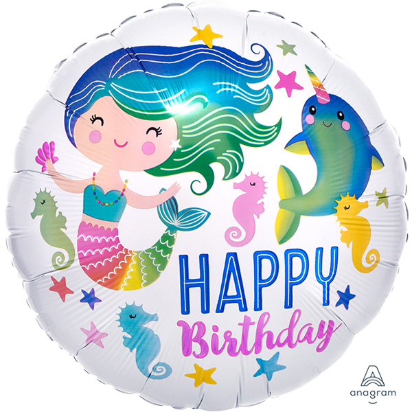 Standard Sealife Happy Birthday